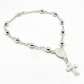 PULSERA DENARIO 190 N°4/PLATA